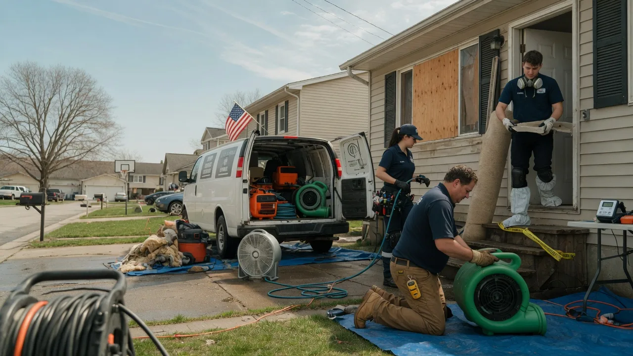 Water Damage Restoration in Makoti, ND near me